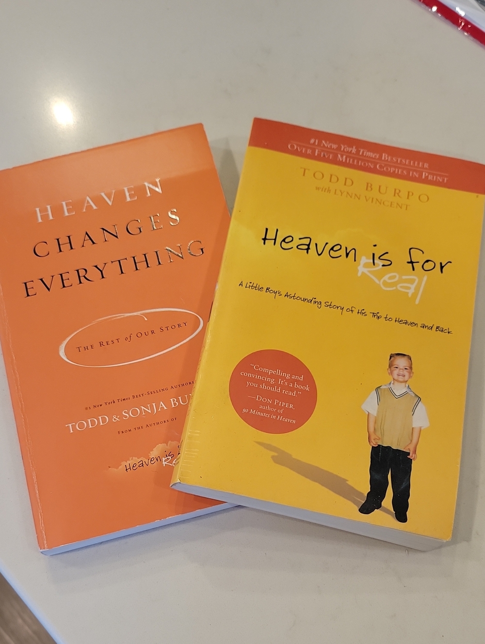 Free With Purchase Heaven Is For Real Book Bundle